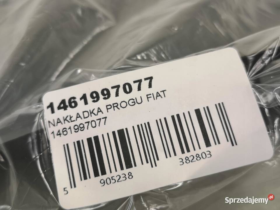 NAKŁADKA PROGU PRAWY TYŁ FIAT ULYSSE 19942002 Progi