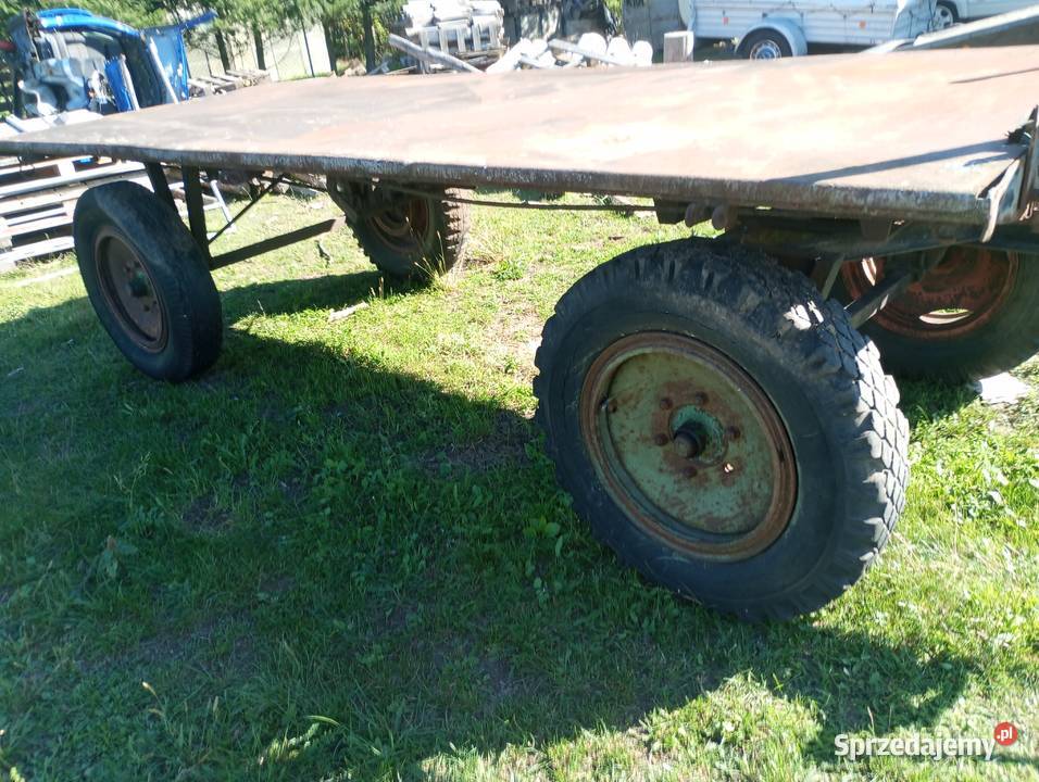 Przyczepa platforma 185x4 rolnicza podloga Kałowice sprzedam