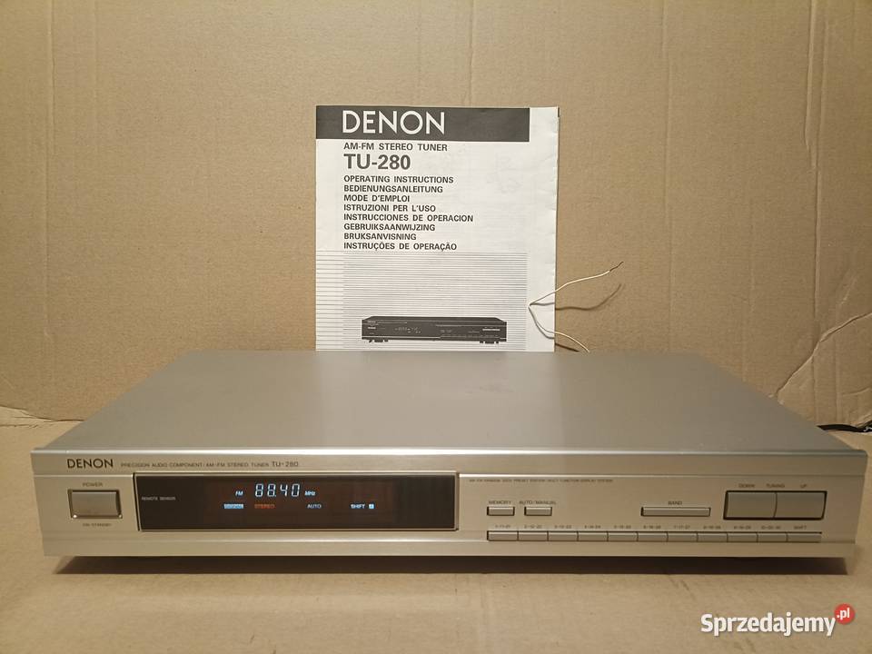 DENON TU280 instrukcja