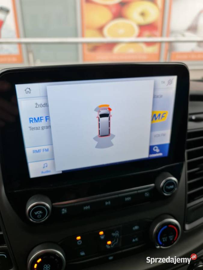 OKABLOWANIE konwersja TRANSIT z SYNC 25 1DIN na Warszawa