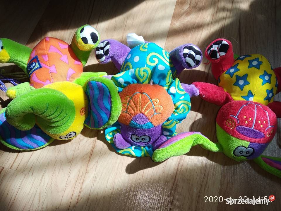 zawieszka maskotki grzechotki na wózek fotelik wielkopolskie Poznań