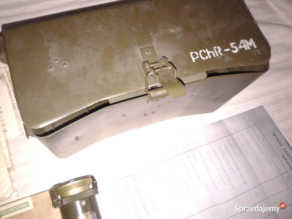 Przyrząd rozpoznania chemicznego PChR54M zestaw Radzyń Podlaski