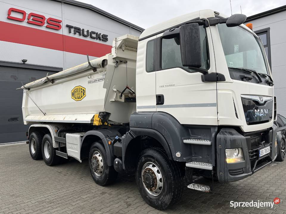 Wywrotka MAN 41460 8x6 Meiller 19m