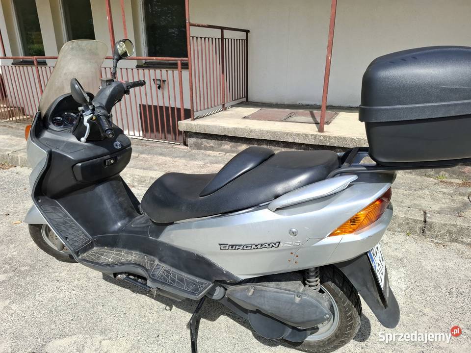 Suzuki Burgman 152 sprzedam zamienię srebrny Rudnik nad Sanem