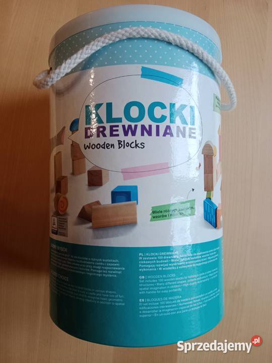 klocki drewnianie Elephun Toys Poznań