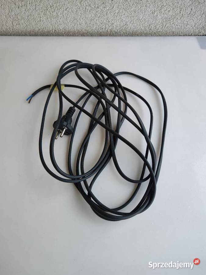 Kabel przewód zasilający 5 m wolne końce 2x075 warmińsko-mazurskie