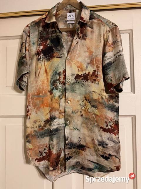 Zara koszula męska S z krótkim rękawem Częstochowa
