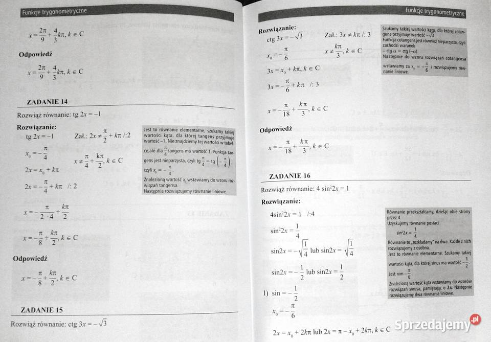 Matematyka korepetycje Liceum Część 1 Robert Rok wydania 2009 Książki i Podręczniki lubelskie Chełm