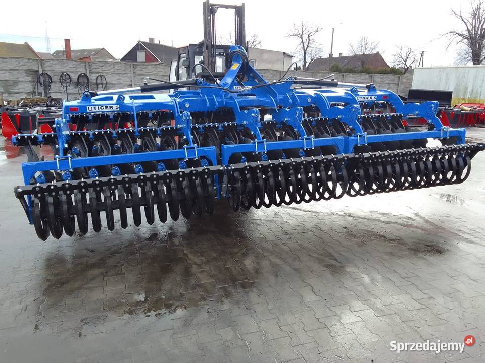 Brona talerzowa hydrauliczna 5m Strumyk TIGER II Tylkówko