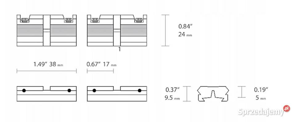 HAWKE adapter przejściówka z szyny 11 NA 22 mm Łódź