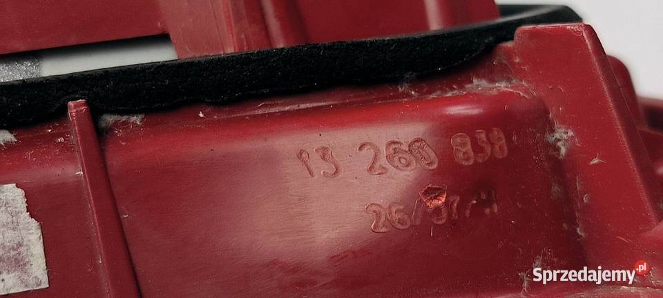 LAMPA W KLAPE LEWA OPEL MERIVA B II 13260838 osobowe kujawsko-pomorskie Lipno