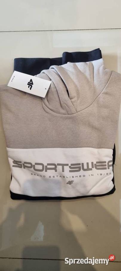 Nowa Bluza dresowa 4F z kapturem męska Rozmiar XXL Legnica sprzedam