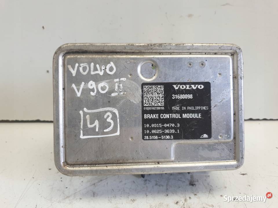 Volvo V90 POMPA ABS hamulcowa 31680098 P31680101 Chełm