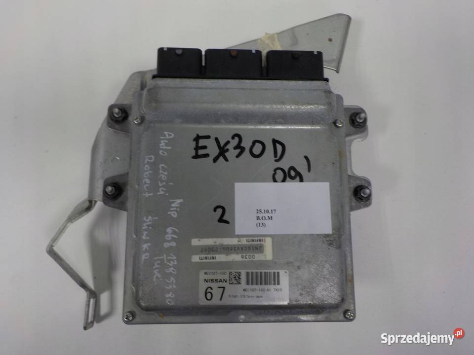 KOMPUTER STEROWNIK SILNIKA INFINITI EX30D układ elektryczny silnika