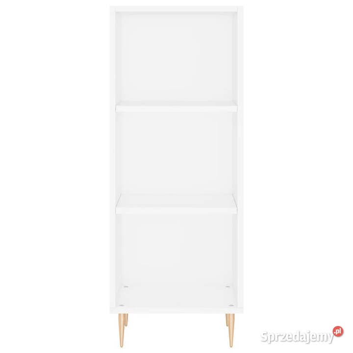 Wysoka szafka biała 345x34x180 materiał Warszawa sprzedam
