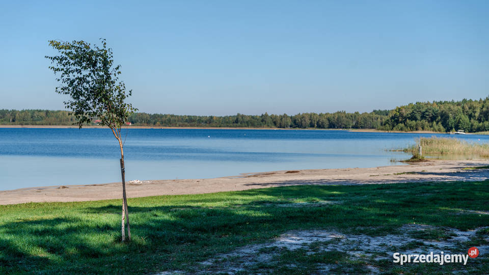 Jezioro Piaseczno działki plaży miejscowość Kaniwola