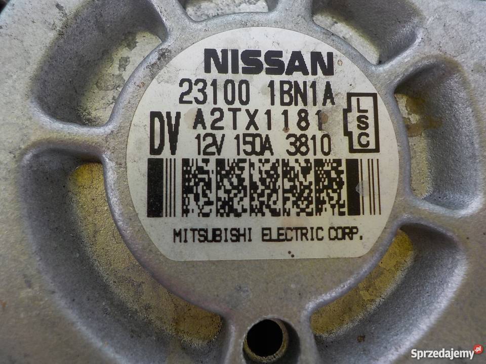 ALTERNATOR INFINITI QX70 FX30d 30d 231001BN1A Nowy Tomyśl