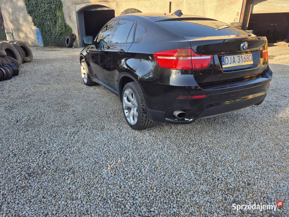 BMW X6 30 D czarny Legnica
