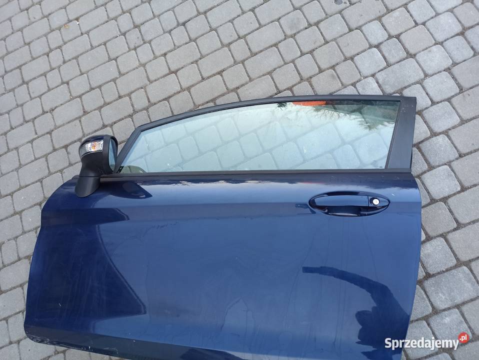 Ford Fiesta MK7 3D Drzwi lewe przód niebieskie Karoseria Bolesławiec