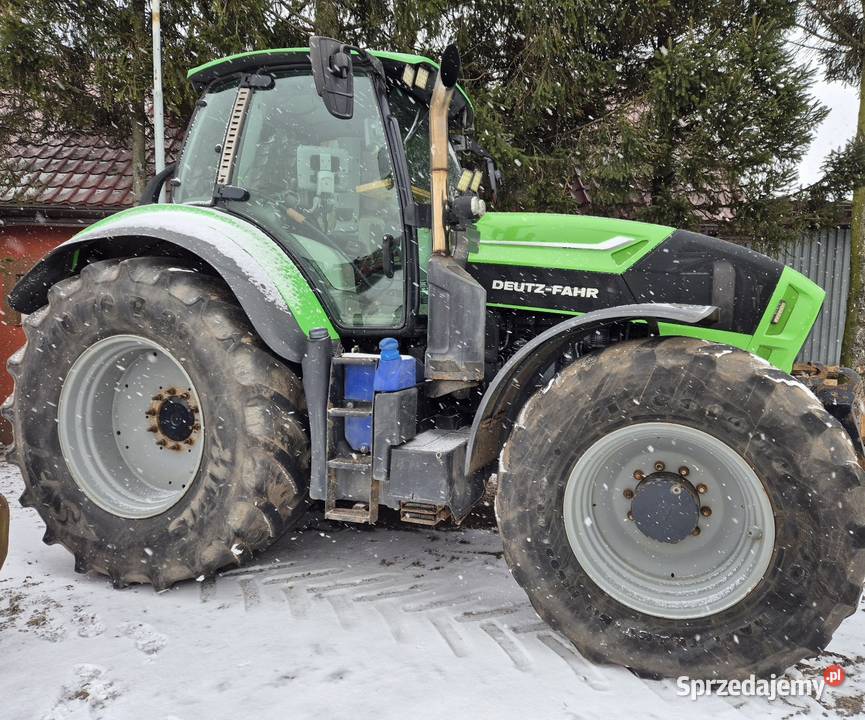 Deutz Fahr Agrotron TTV7250 TUZ ciągnik z wielkopolskie Dziwie
