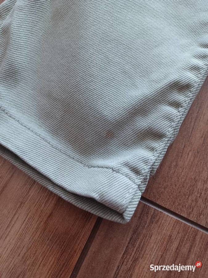 Spodnie zielone proste ZARA rozmiar 36S Spodnie Rzeszów