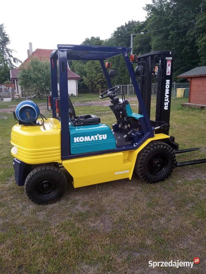 Wózek widłowy Komatsu 2 tony lpg Czystochleb sprzedam