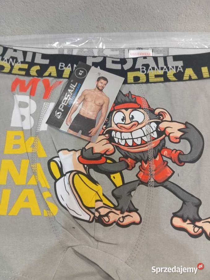 Bokserki męskie Odzież i bielizna męska Poręba