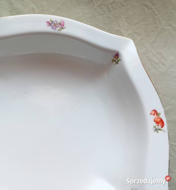 Miska Ćmielów fason Lwów lata 30e XXw Sygnatura Porcelana i szkło