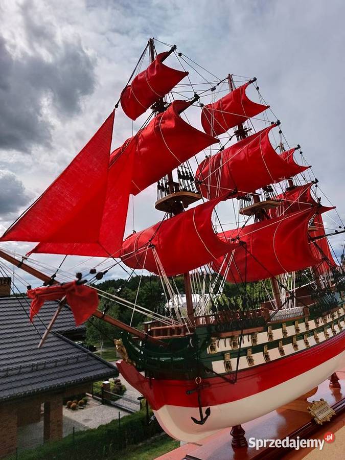 Tall Ship Le Protecteur Model Jedyny z odcienie czerwieni Warszawa
