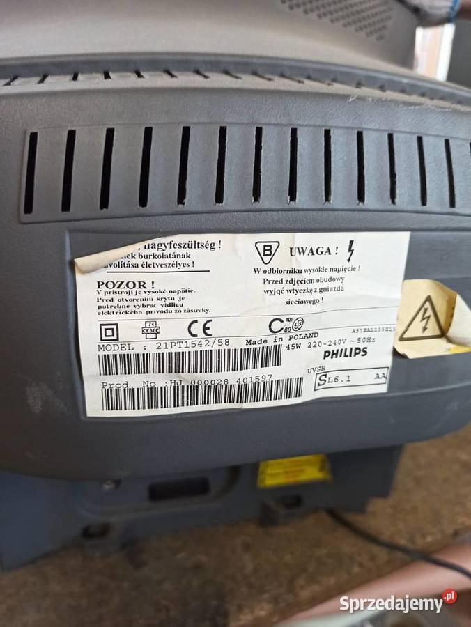 TELEWIZOR PHILIPS 45W 21PT154258 SPRAWNY Skierniewice