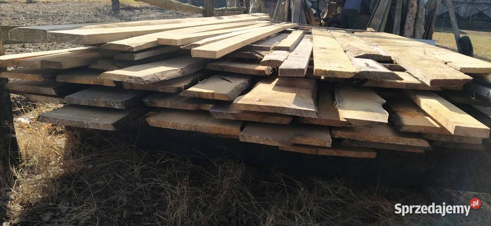 deski drewno materiał calówka Łomazy