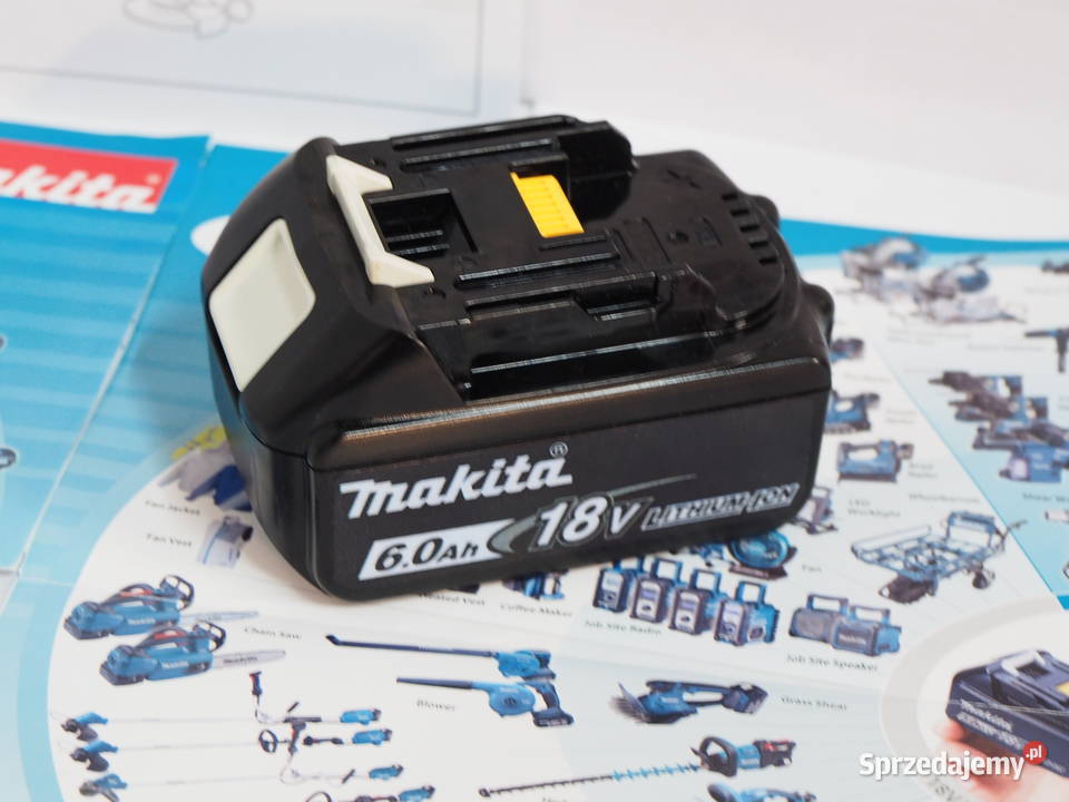 Bateria MAKITA 18v 6Ah akumulator Made in Japan Michałowice
