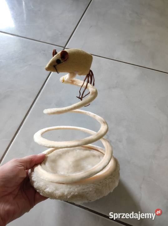 zabawka kota mysz na sprężynie świętokrzyskie Kielce