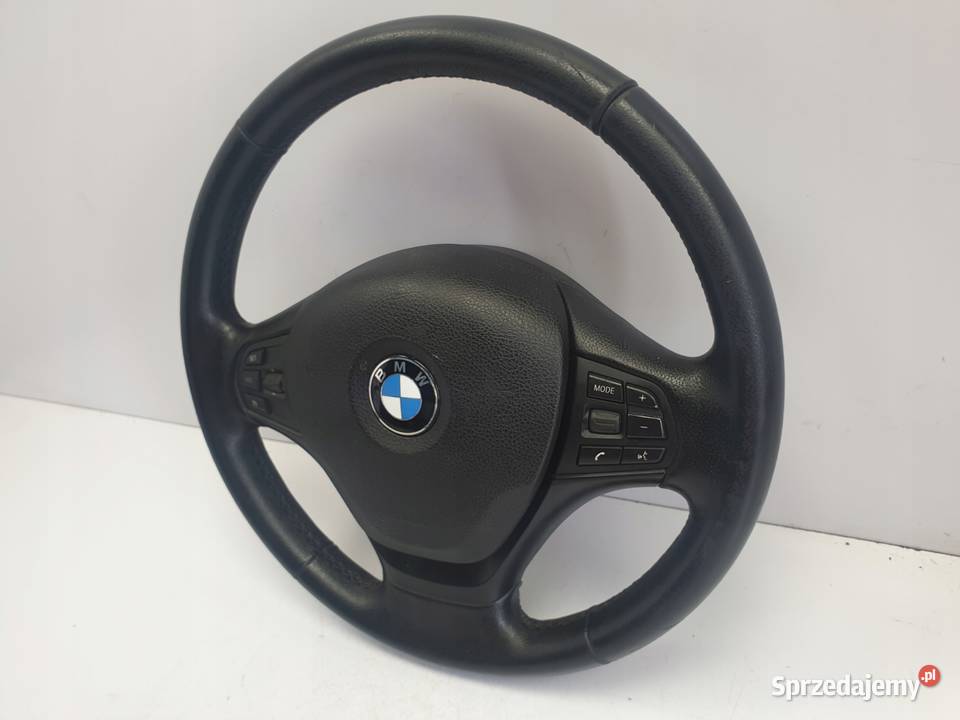 BMW F30 KIEROWNICA SKÓRZANA skóra MULTIFUKCYJNA Kierownice Janów