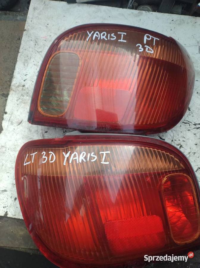 TOYOTA YARIS I 3D lampa tył prawa lewa osobowe Kielce