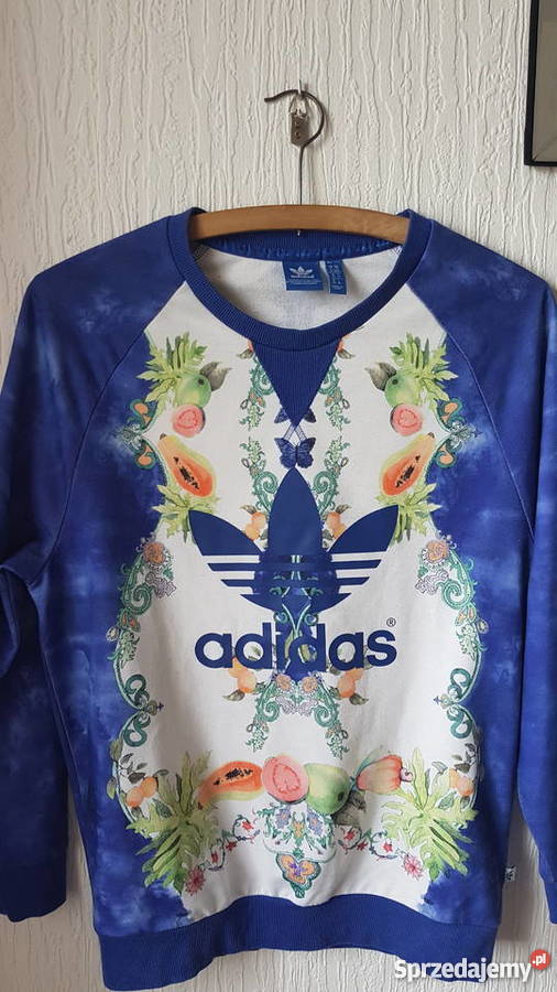 Bluza adidas xs owoce wakacyjna unikat must have orginal ory