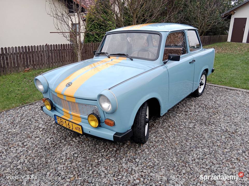 Trabant 601 ZABYTEK Żółte tablice sprzedam