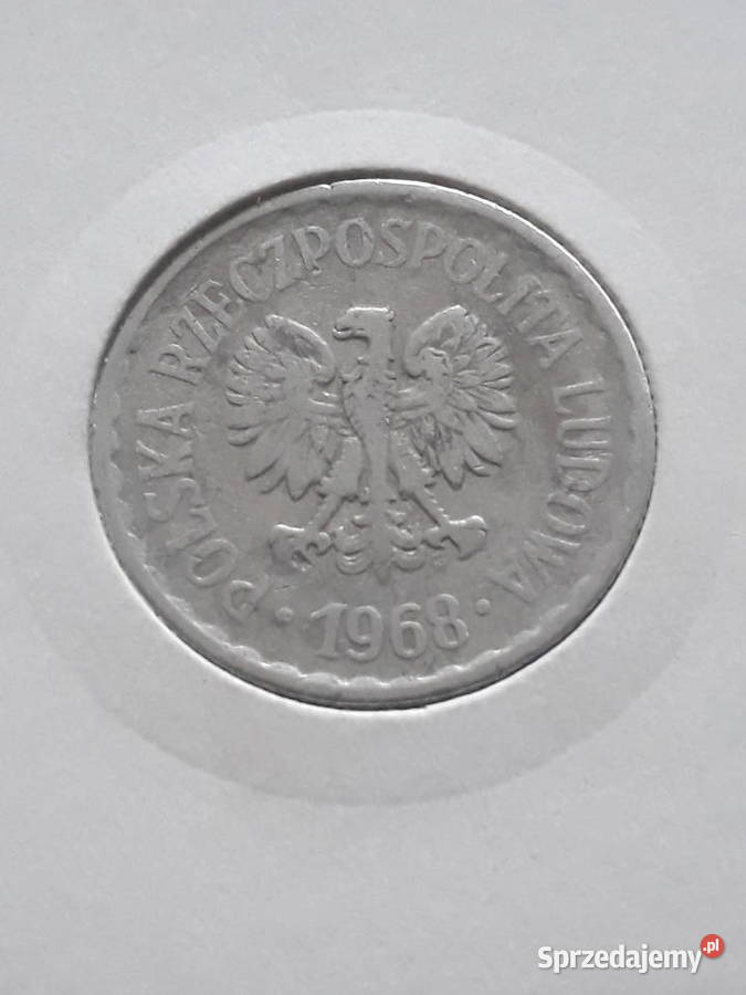 1 Złoty 1968 r 6 rzadkość Konin