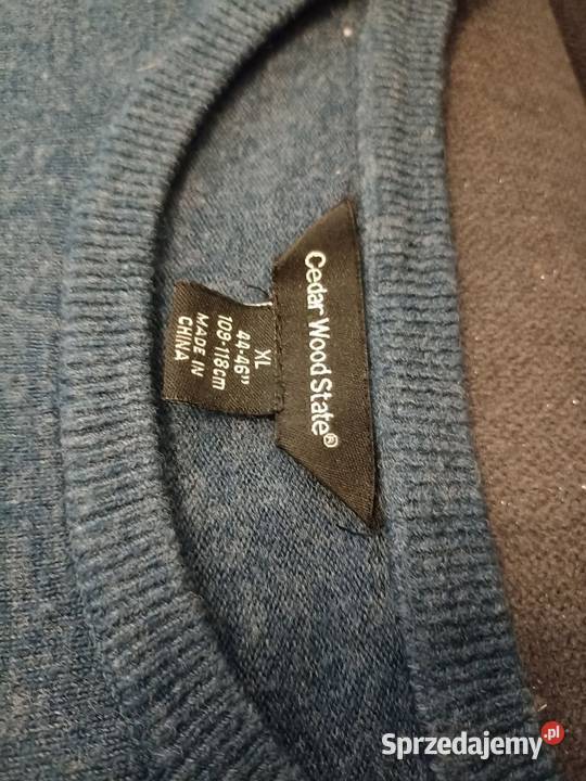Granatowa bluzka Cedar Wood State Moda i Styl Bolesławiec
