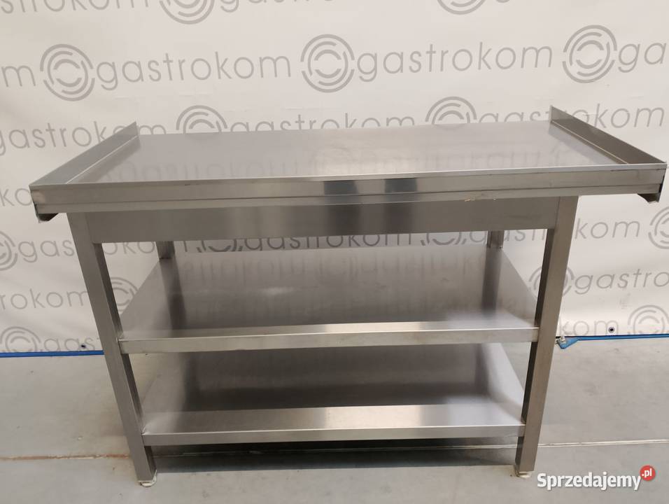 Stół roboczy z 2 półkami 120x60x85 sprzedam