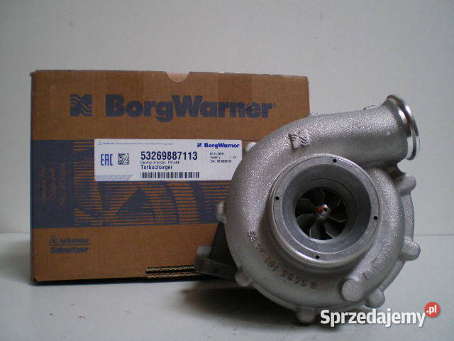 Turbosprężarka BorgWarner KKK 53269887113 mazowieckie sprzedam