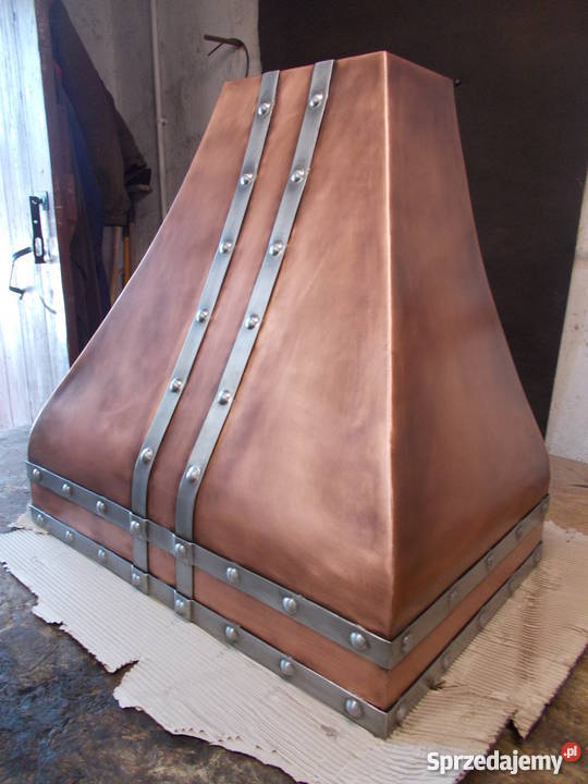 Okap kuchenny miedziany okap miedziany copper Dzierżoniów