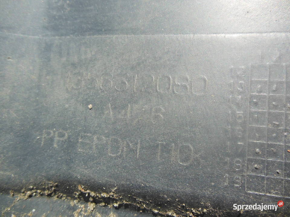 OSŁONA PODWOZIA FIAT DUCATO III 2014 1356312080 Silniki i osprzęt Kozy