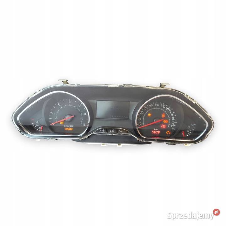 LICZNIK ZEGARY 9674643080 Peugeot 208 I 14 HDI Liczniki i zegary Chełm
