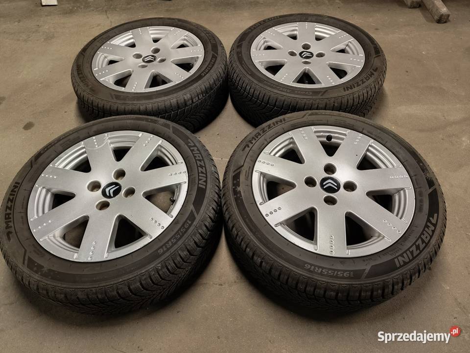 Alufelgi Koła 19555 R16 4x108 Opony Dębica