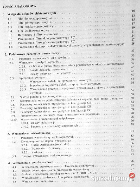 Podstawy elektroniki Cz 2 Barbara Pióro Marek Chełm
