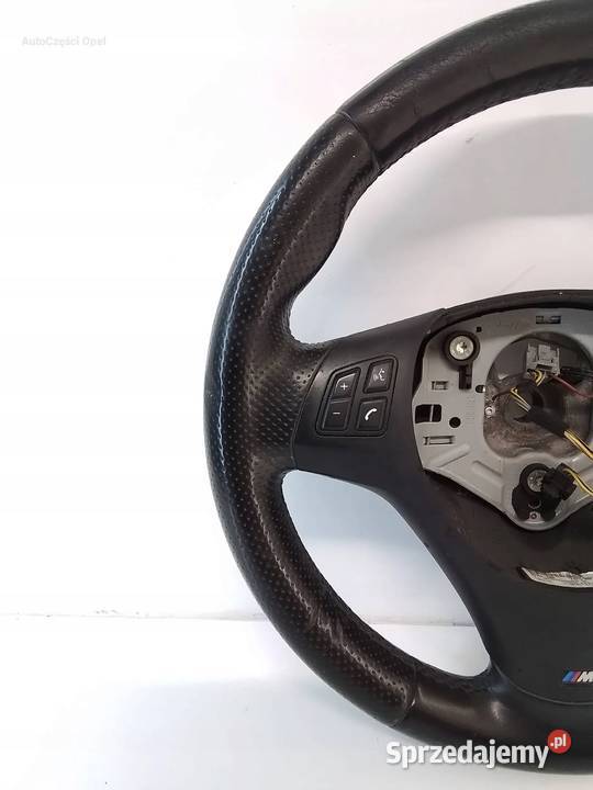 BMW 1 E81 E87 MPAKIET KIEROWNICA SKÓRA MULTI lubelskie