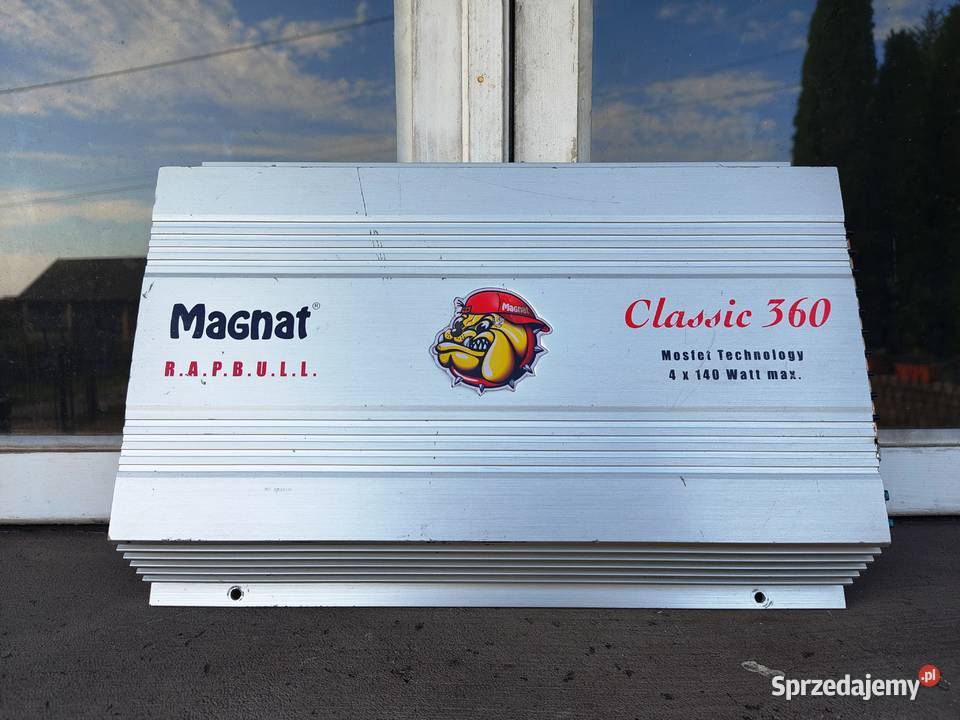 Wzmacniacz samochodowy 4 kanałowy Magnat Classic