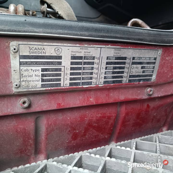 Scania 124400 Baranów Sandomierski