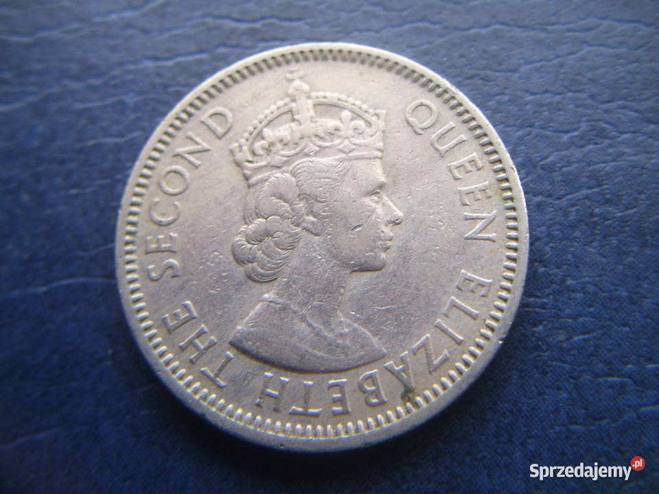 Stare monety 25 cent 1965 Karaiby Lesko